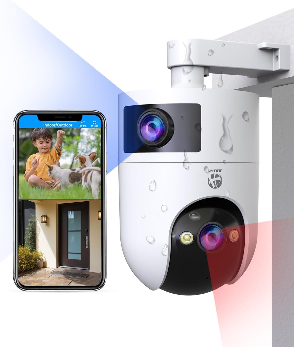 JOOAN Dual Lens Wireless Outdoor Camera JOOAN