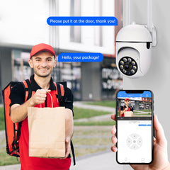 A2R-U 3MP Indoor PTZ WiFi Security Camera – Auto Tracking, Color Night Vision, Two-Way Audio