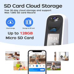 Jooan Home Indoor Security Camera with Screen