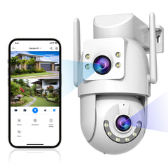 Jooan Dual Lens Outdoor Waterproof Security Camera