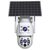 S3-U Solar Outdoor Dual-Lens PTZ WiFi Security Camera – 3MP, Auto Tracking, Color Night Vision