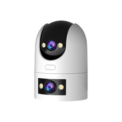 W8-U Dual Camera PTZ WiFi Security Camera with Two-Way Call & Night Vision