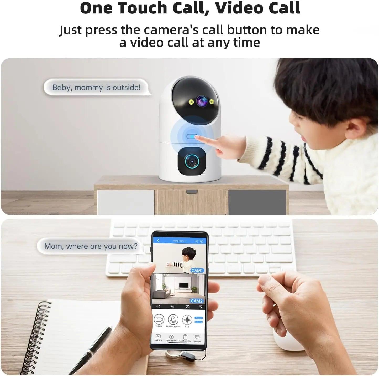 JOOAN Security Camera Indoor Camera for Baby/Pet/Home JOOAN