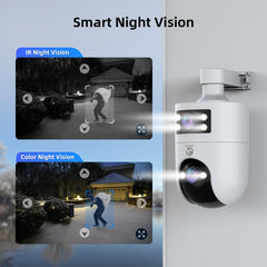 JOOAN Dual Lens Wireless Outdoor Camera JOOAN