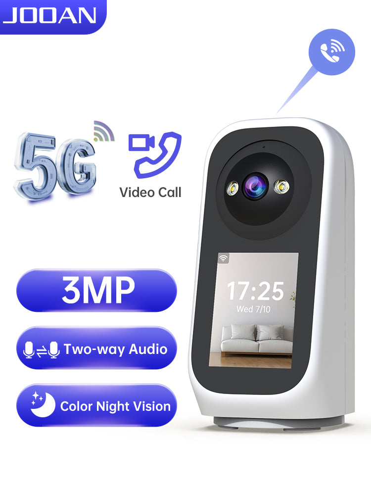 Jooan Home Indoor Security Camera with Screen