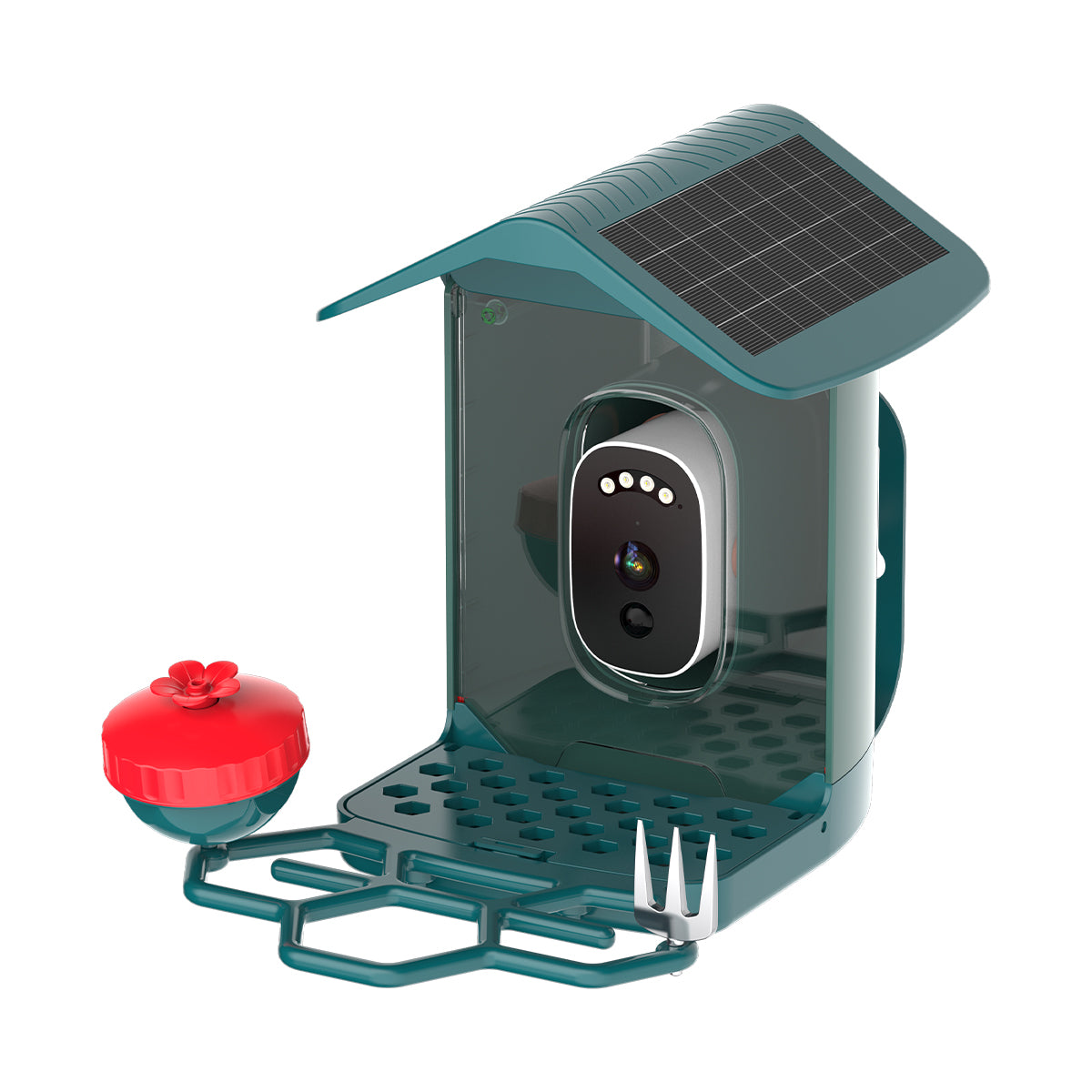 JOOAN S7U-BD   2K Solar Powered Smart Bird Feeder Camera