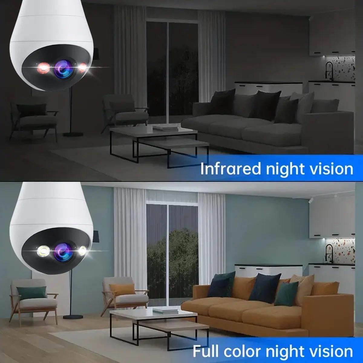 JOOAN Security Wireless Light Bulb Camera  For Home And Business JOOAN