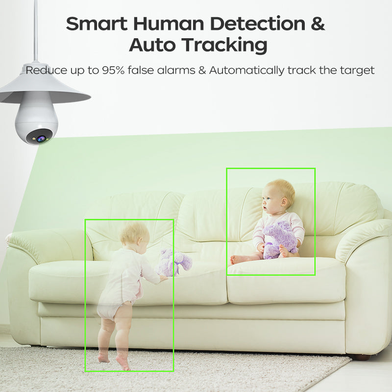 jooan bulb light movements tracting&Face Recognition