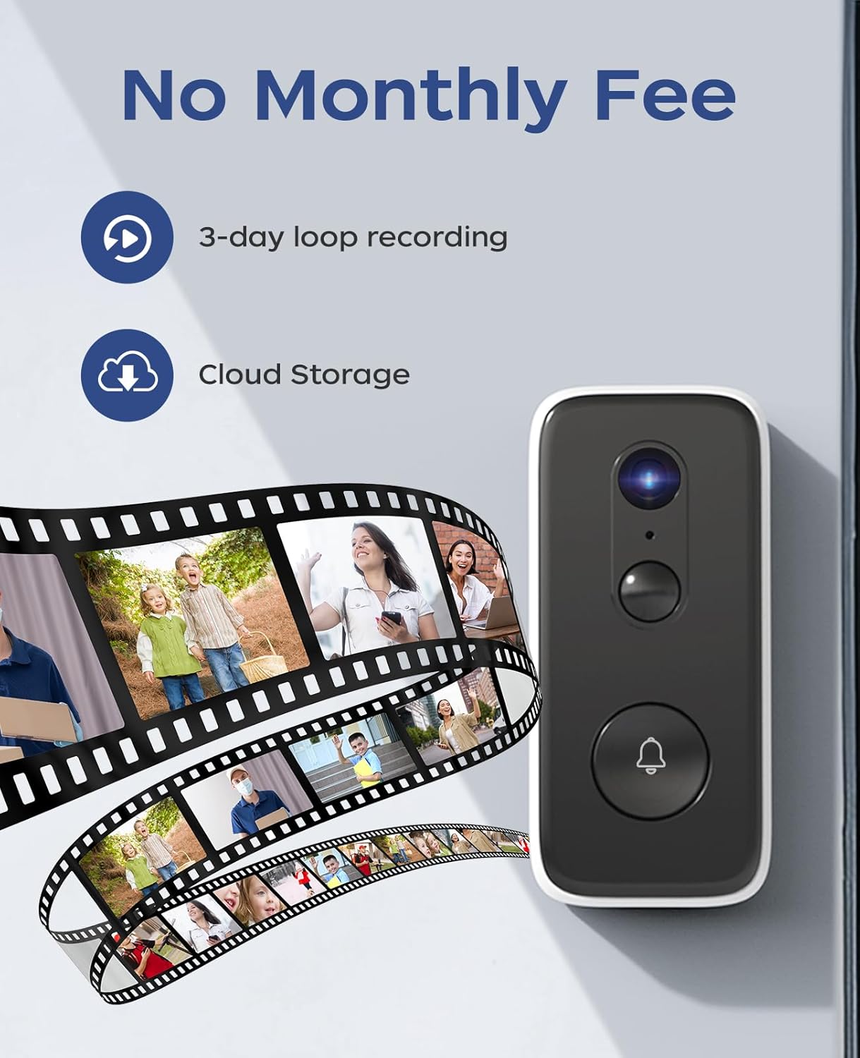 JOOAN Doorbell Camera Wireless WiFi JOOAN
